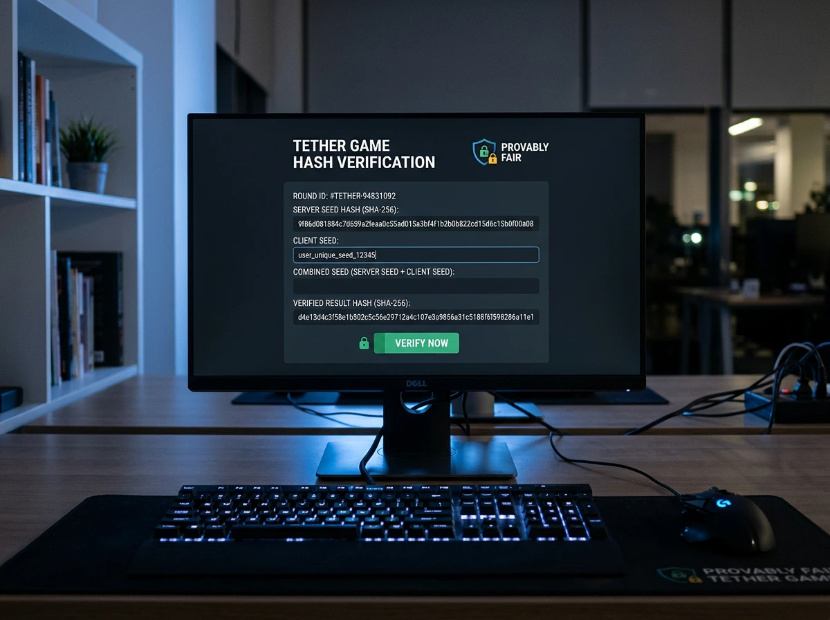 Provably Fair Tether Games: How Blockchain Verification Works in USDT Casinos