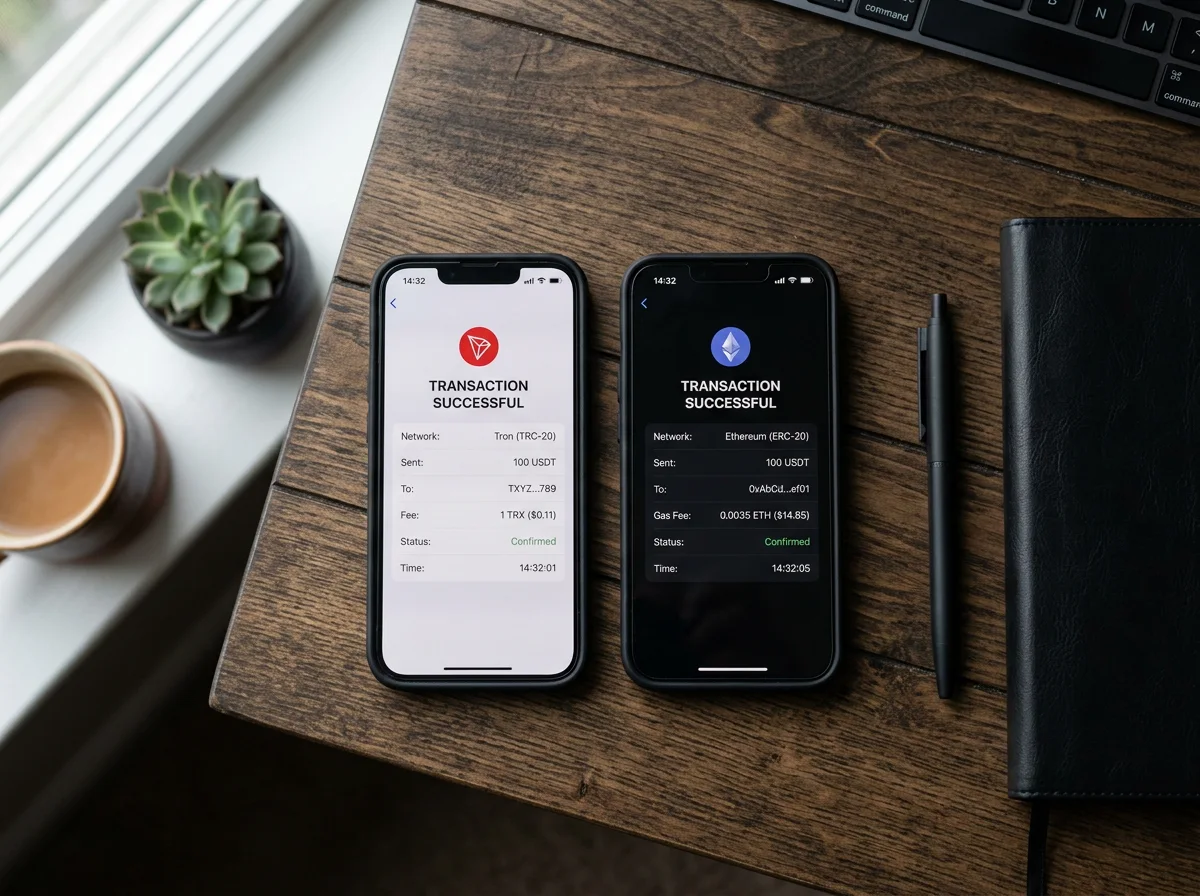 TRC-20 vs ERC-20 for Tether Betting: Fees, Speed, and Compatibility