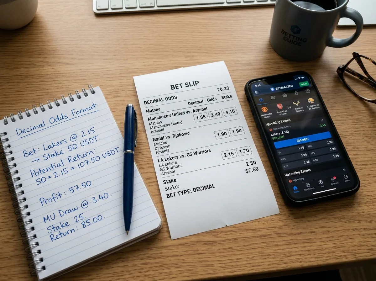 USDT Betting Odds Formats: Decimal, Fractional, and American Odds Explained